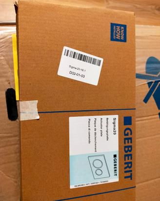 Placca Geberit sigma 20