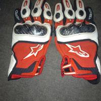 guanti da moto usati 2 volte