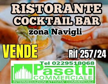 RISTORANTE COCKTAIL BAR in zona Navigli