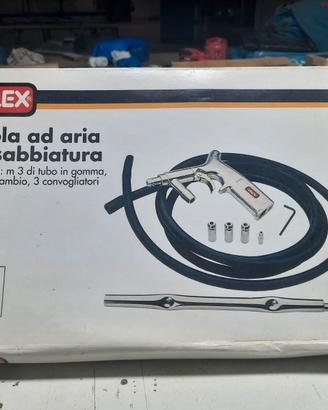 Pistola ad aria per sabbiatura