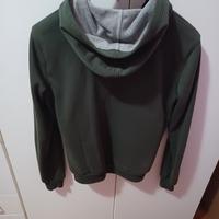 Felpa verde militare