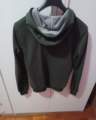 Felpa verde militare