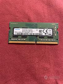 4gb ram ddr4 2666 mhz per portatile