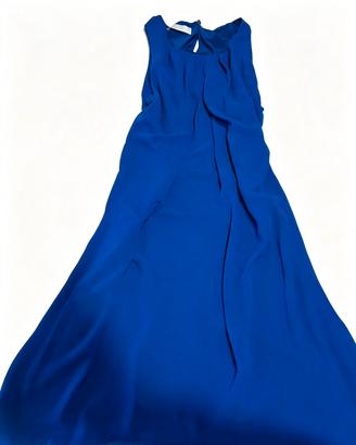 vestito lizalù taglia L colore blu elettrico