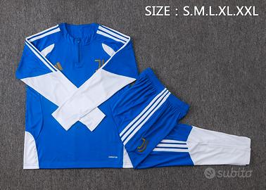 Tuta Jvve adidas blu training M