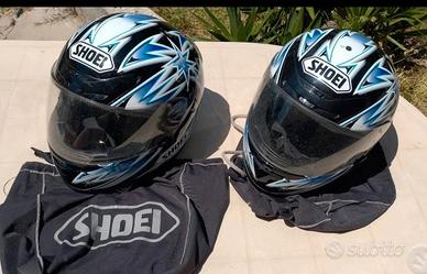coppia caschi Shoei interceptor