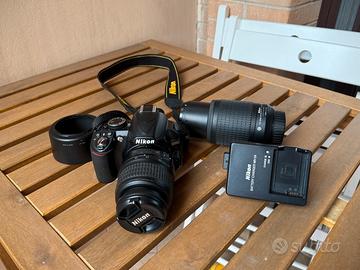 Nikon D3100 + Doppio Obiettivo (18-55 + 55-200)