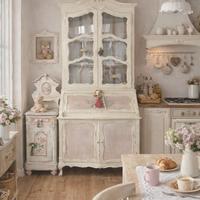 credenza e comodino shabby provenzale 