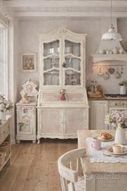 credenza e comodino shabby provenzale 