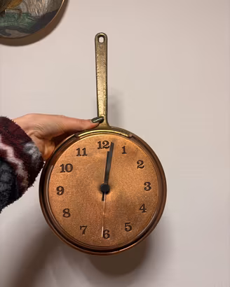 Orologio in rame da parete Junghans Quartz