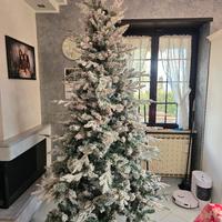 Albero di Natale Innevato - 210 cm