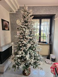 Albero di Natale Innevato - 210 cm