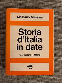 libro STORIA D'ITALIA IN DATE