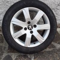 Cerchi in lega Peugeot 4 dadi