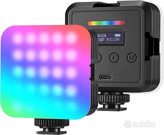 2x Neewer Luce LED RGB61 per Video colore