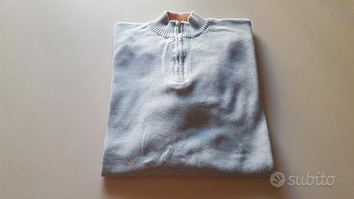 MAGLIONE COTONE UOMO NO MARCA TAGLIA XXL