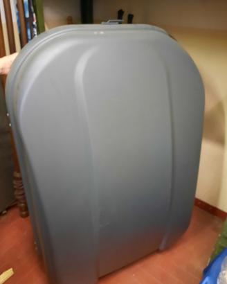 Baule da tetto auto con barre
