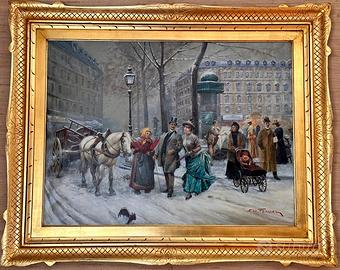 ELIO FERRARA - ORIGINALE - PARIS LA NEIGE