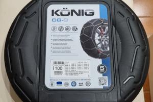 CATENE DA NEVE A TENSIONAMENTO AUTOMATICO KONIG CG
