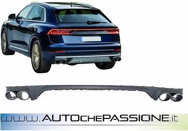 Estrattore posteriore per Audi Q8 S line 2018