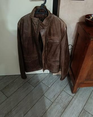 giubbotto uomo in pelle 