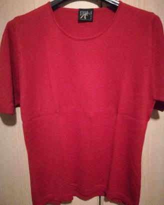 pullover lana mezza manica sottogiacca