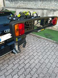 Porta bici per gancio traino