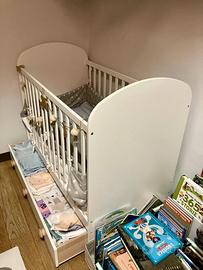 Lettino Ikea + materasso