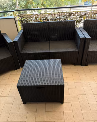 Set da giardino poltrone