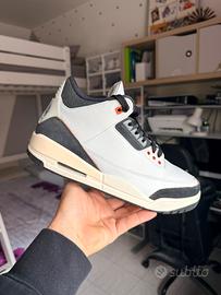 Nike air jordan 3 x Quai 54 tg 43 ORIGINALI