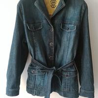 Giacca di jeans con cintura Elena Mirò y2k XXL 