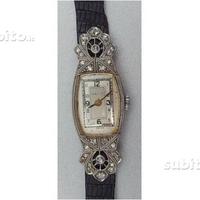 Orologio SVIZZERO antico PLATINO e DIAMANTI