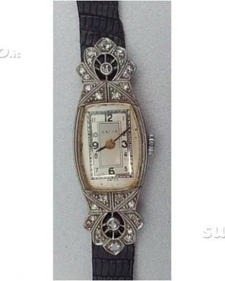 Orologio SVIZZERO antico PLATINO e DIAMANTI