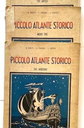 PICCOLO ATLANTE STORICO – 3 VOLUMI -1954/55