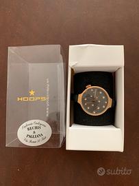 Orologio HOOPS colore nero e oro / bronzo