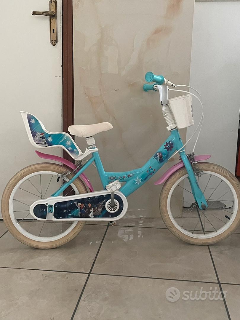 Bicicletta Bambina 16'' Frozen - Freni Caliper E Accessori