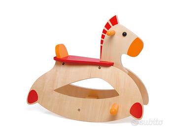 Cavallo a dondolo legno