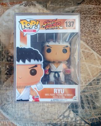 Funko pop street fighter ryu 137 white