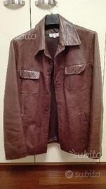 Giacca in vera pelle taglia 52