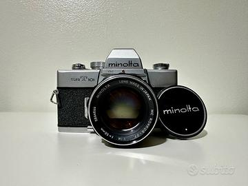 Macchina fotografica Minolta SRT 101 58mm 1.4