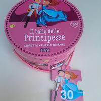 puzzle principessa bimba 3 anni