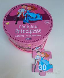 puzzle principessa bimba 3 anni