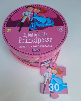 puzzle principessa bimba 3 anni