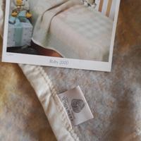 Coperta per lettino in lana