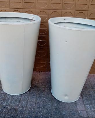 PORTAVASO in ZINCO  Alto cm 60   (n°2)  € 70