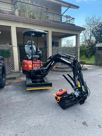MINIESCAVATORE BULL 18X MOTORE KUBOTA D902
