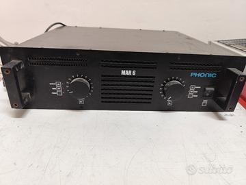 PHONIC MAR 6 Amplificatore di potenza old school 
