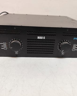 PHONIC MAR 6 Amplificatore di potenza old school 