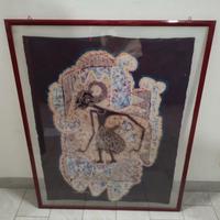 Quadro batik indonesiano 