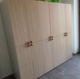 Armadio Modulare IKEA SMÅSTAD / PLATSA - 3 Moduli